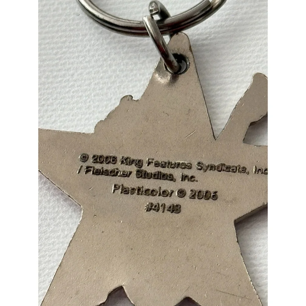 Betty Boop Star PlastiColor‎ Keychain 2006 Used
